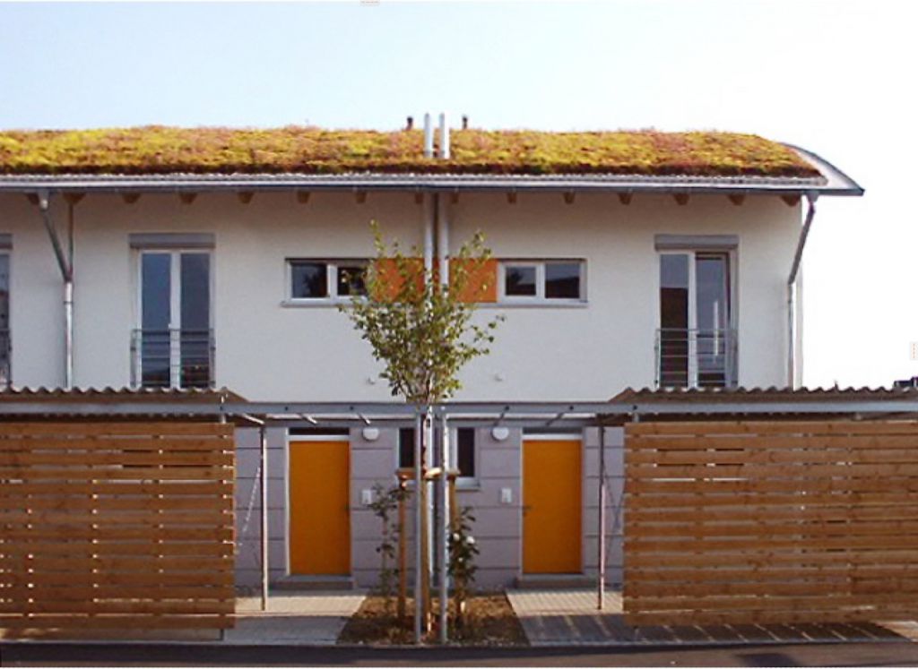 Teichert . Architekten: Reihenhäuser „Rosengarten“ Freiburg