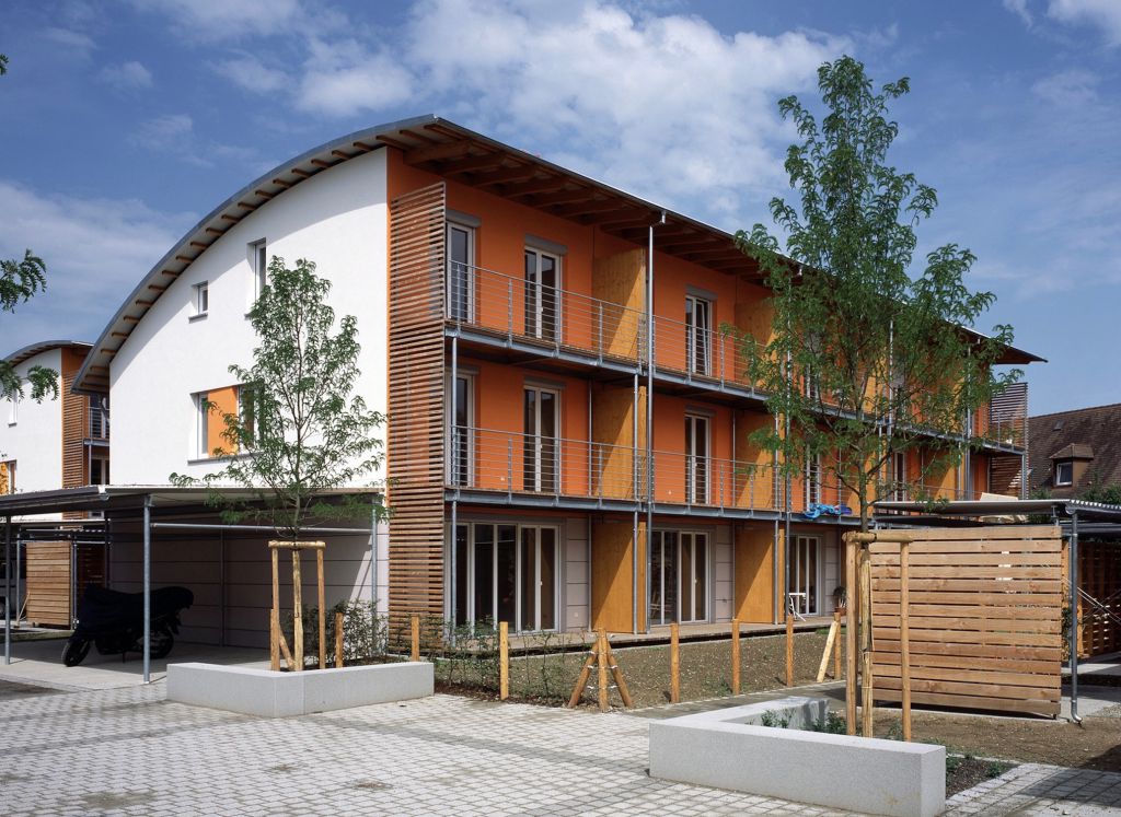 Teichert . Architekten: Reihenhäuser „Rosengarten“ Freiburg